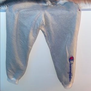 Grey champion sweatpants